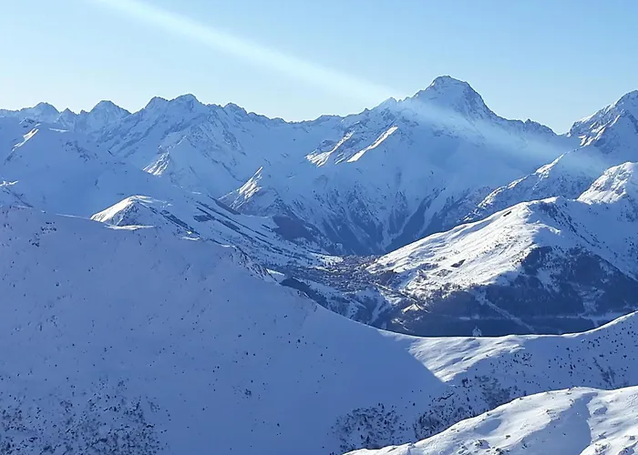 Апартаменты Lauvitel - C5 - Appt Duplex Pied De Piste - 8 Pers Ле дез Альп